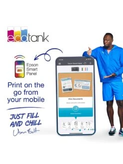 Epson® Epson EcoTank ET-3850 Wireless Inkjet Printer -NARA Computer Shop TUKQE SQ5 0000000004 BLACK SLd1