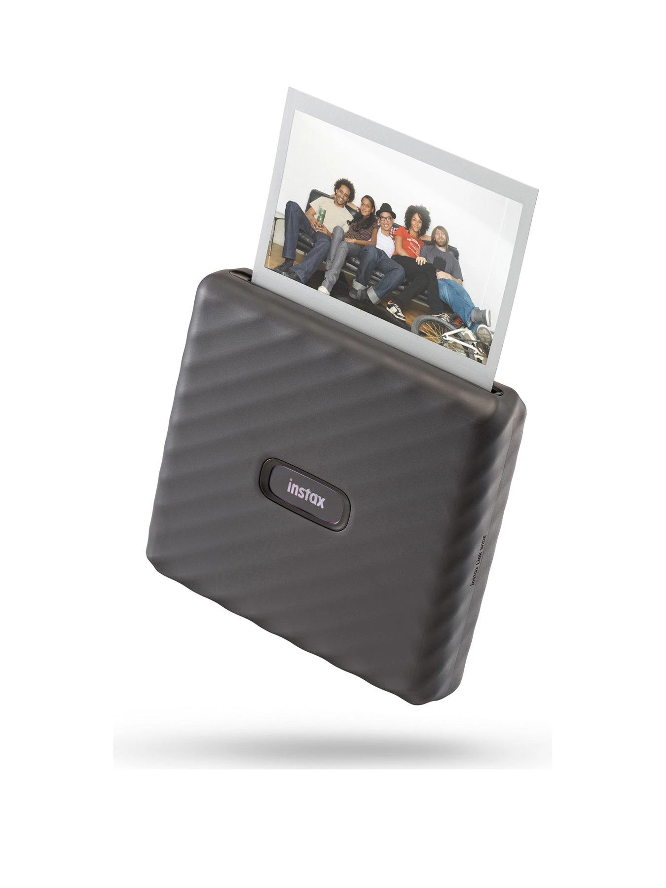Fujifilm Instax Link Wide Printer - Mocha Gray 4 Fujifilm Instax Link Wide Printer - Mocha Gray - Image 2