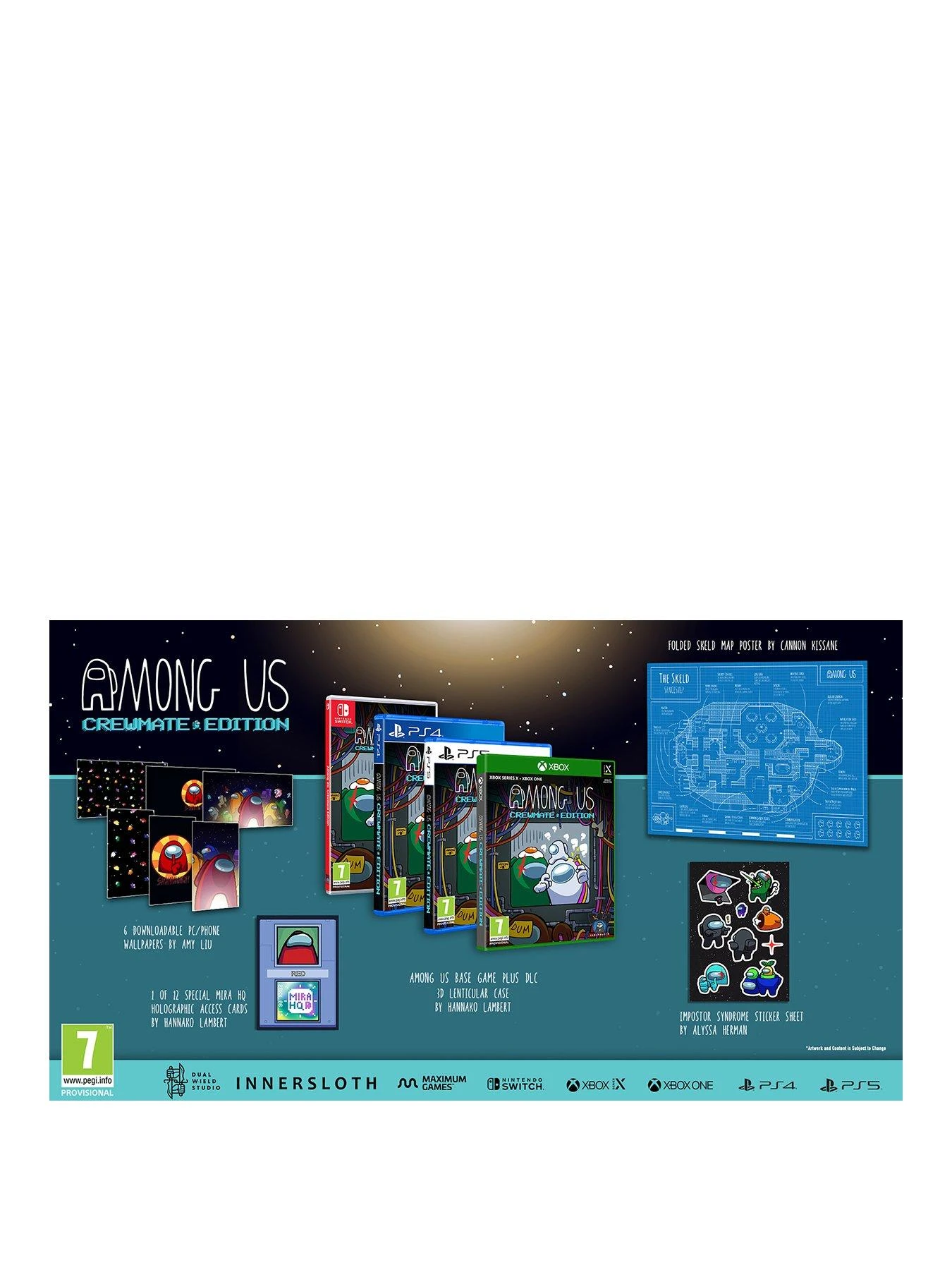 Playstation 4 Among Us: Crewmate Edition 4 Playstation 4 Among Us: Crewmate Edition - Image 2