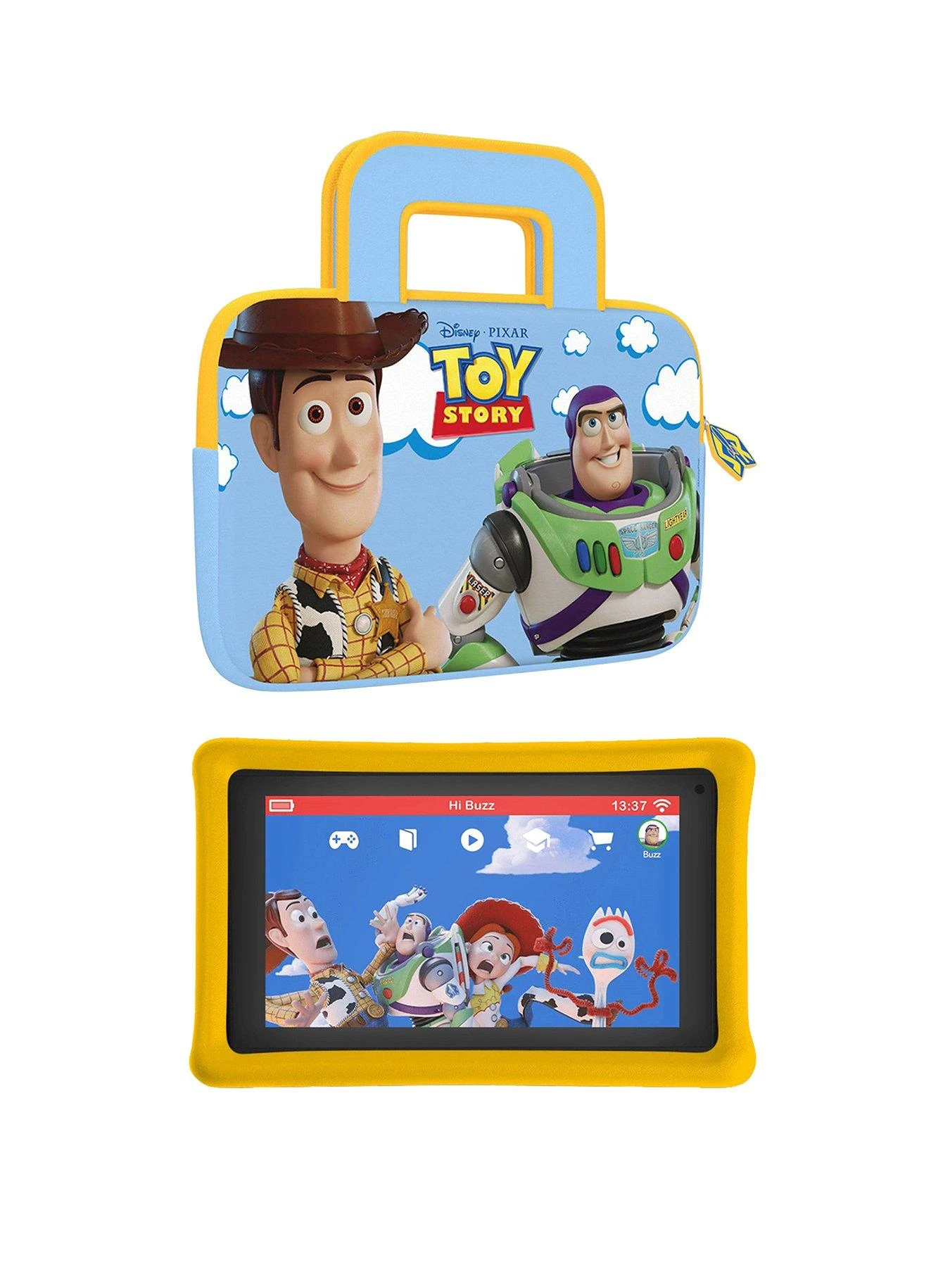 Pebble Gear Disney Toy Story 4 Kids Tablet + Carry Bag By Pebble Gear 3 Pebble Gear Disney Toy Story 4 Kids Tablet + Carry Bag By Pebble Gear