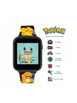 Pokemon Interactive Watch -NARA Computer Shop U6R97 SQ2 0000000004 BLACK SLa