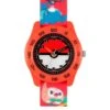 Pokemon Time Teacher Watch -NARA Computer Shop U6R9F SQ1 0000000017 RED SLf