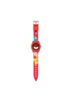 Pokemon Time Teacher Watch -NARA Computer Shop U6R9F SQ2 0000000017 RED SLa