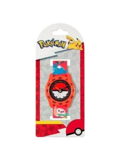 Pokemon Time Teacher Watch -NARA Computer Shop U6R9F SQ3 0000000017 RED MDd
