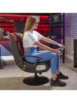 X Rocker Veleno 2.1 Orange Stereo Audio Junior Gaming Chair With Subwoofer -NARA Computer Shop U7JJ4 SQ5 0000000099 N A SLd2