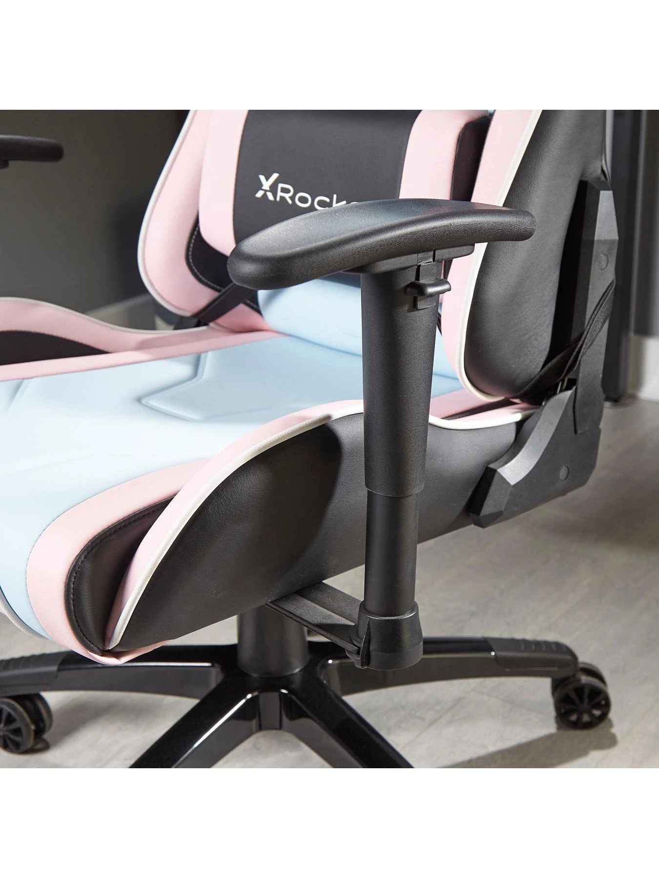 X Rocker Agility Pink Sport ESport PC Office Gaming Chair 7 X Rocker Agility Pink Sport ESport PC Office Gaming Chair - Image 5