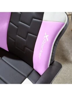 X Rocker Saturn White/Pink/Grey Mid-Back Esport Gaming Chair -NARA Computer Shop U7JKA SQ4 0000000063 PINK SLd1