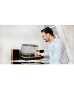 Lenco LS-300 Black Turntable And Hi Fi Speakers 15 Lenco LS-300 Black Turntable And Hi Fi Speakers -NARA Computer Shop UAFXU SQ7 0000000004 BLACK SLd3