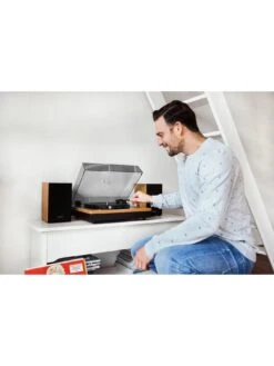 Lenco LS-300 Wood Turntable And Hi Fi Speakers -NARA Computer Shop UAFXV SQ7 0000000094 WOOD SLd3