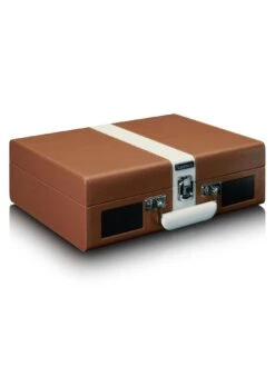 Lenco TT-120BNWH Suitcase Turntable With Bluetooth -NARA Computer Shop UAFY3 SQ4 0000000143 BROWN SLd