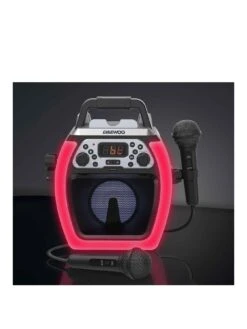 Daewoo Compact Bluetooth Karaoke Machine -NARA Computer Shop UC9P4 SQ3 0000000004 BLACK SLa