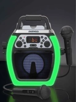 Daewoo Compact Bluetooth Karaoke Machine -NARA Computer Shop UC9P4 SQ6 0000000004 BLACK SLd2