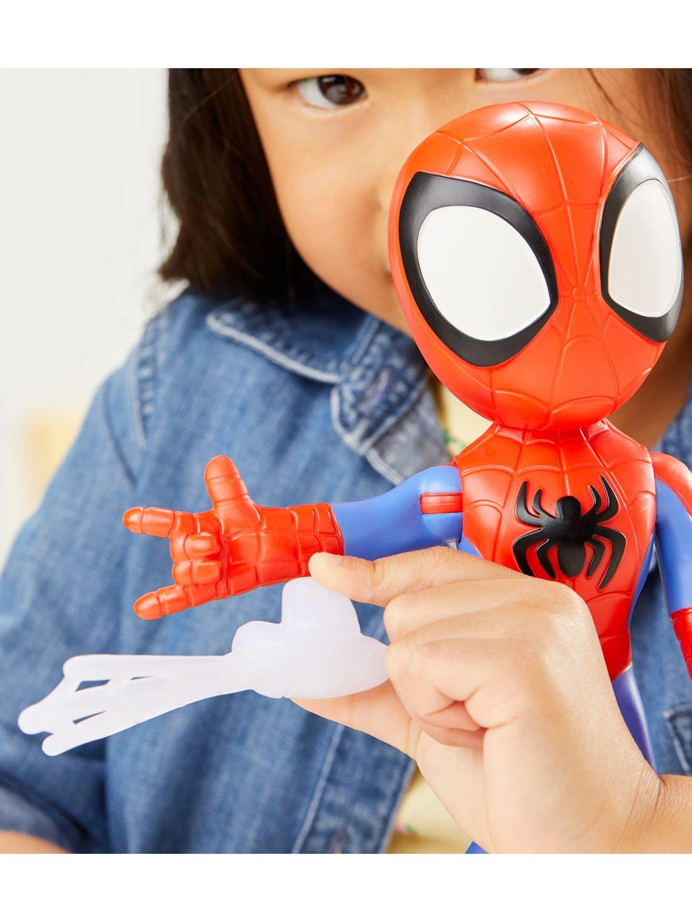 Marvel Spidey And His Amazing Friends Supersized Spidey Action Figure 9 Marvel Spidey And His Amazing Friends Supersized Spidey Action Figure - Image 7