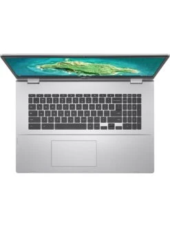 Asus Chromebook CX1 (CX1700) - 17.3in FHD, Intel Celeron N4500, 4GB RAM, 128GB SSD - Silver -NARA Computer Shop UDHJA SQ4 0000000035 SILVER SLd