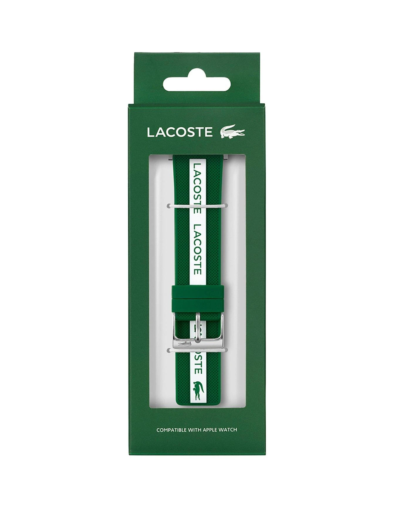 Lacoste Unisex Apple Watch Silicone Strap 3 Lacoste Unisex Apple Watch Silicone Strap
