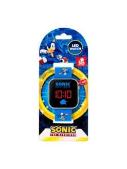 Sonic The Hedgehog Sega Sonic The Hedgehog Blue Strap LED Watch -NARA Computer Shop UFJCA SQ3 0000000020 BLUE MDd
