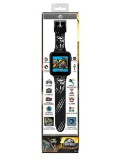 Universal Jurassic Park Black Interactive Silicone Strap Smart Watch -NARA Computer Shop UFJCE SQ4 0000000004 BLACK SLd