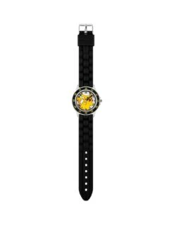 Pokemon Pok??mon Black Silicone Strap Time Teacher Watch -NARA Computer Shop UFJCF SQ2 0000000004 BLACK SLa