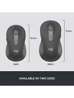 Logitech M650 Wireless Mouse -NARA Computer Shop UKT3X SQ6 0000000005 GREY SLd2