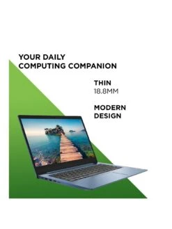 Lenovo IdeaPad 1 Laptop - 14in HD, Intel Celeron, 4GB RAM, 64GB Storage - Ice Blue -NARA Computer Shop UN6MR SQ3 0000000020 BLUE SLa