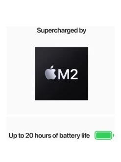 Apple MacBook Pro (M2, 2022) 13 Inch with 8-Core CPU And 10-Core GPU, 512GB SSD - Silver -NARA Computer Shop UQR7J SQ3 0000000035 SILVER SLa