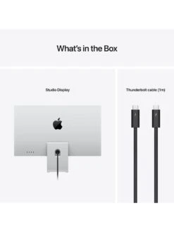Apple Studio Display, 27 Inch With Nano Texture Glass, Tilt And Height Adjustable Stand -NARA Computer Shop UQR9Y SQ6 0000000035 SILVER SLd2