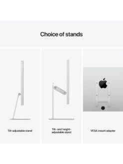Apple Studio Display, 27 Inch With Nano Texture Glass, Tilt Adjustable Stand -NARA Computer Shop UQR9Z SQ7 0000000035 SILVER SLd3
