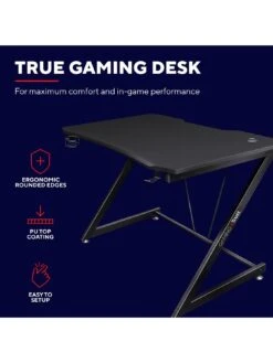 Trust GXT711X Dominus Desk -NARA Computer Shop URJR3 SQ3 0000000004 BLACK SLd