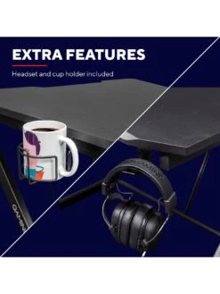 Trust GXT711X Dominus Desk -NARA Computer Shop URJR3 SQ4 0000000004 BLACK SLd1