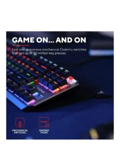 Trust GXT834 Callaz Tkl Keyboard Uk -NARA Computer Shop URJUR SQ3 0000000004 BLACK SLa