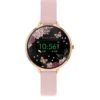 Reflex Active Series 3 Smart Watch With Floral Detail Colour Screen, Crown Navigation And Nude Pink Strap -NARA Computer Shop URTU9 SQ1 0000000063 PINK SLf