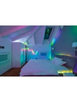 Twinkly Flex - Smart Flexible LED Light Strip (Multiple Colour) 300L RGB Light Flex, 3 Meter Long Starter, Black, BT+WiFi, Gen II, IP21 -NARA Computer Shop URWFC SQ7 0000000013 WHITE SLd3