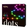 Twinkly 400L RGB Dots Light, 20 Meter Long, Black Cable, BT+WiFi, Gen II, IP44