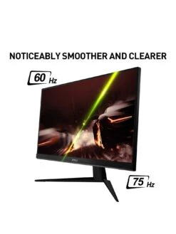 MSI PRO MP242C 24 Inch, Full HD, 75Hz, 1ms, AMD Freesync, 1500R Curved Monitor -NARA Computer Shop UTS85 SQ3 0000000004 BLACK SLa