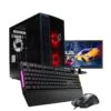 Stormforce Onyx Gaming Desktop PC - 12th Gen Intel Core i5, GeForce RTX 3050, 16GB RAM, 500GB SSD, 24in Full HD IPS Monitor, Keyboard & Mouse -NARA Computer Shop UVNTR SQ1 0000000004 BLACK SLf