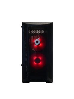 Stormforce Onyx Gaming Desktop PC - 12th Gen Intel Core i5, GeForce RTX 3050, 16GB RAM, 500GB SSD, 24in Full HD IPS Monitor, Keyboard & Mouse -NARA Computer Shop UVNTR SQ3 0000000004 BLACK SLa
