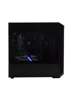 Stormforce Onyx Gaming Desktop - Intel I5, GeForce RTX 3050, 16GB RAM, 500GB SSD -NARA Computer Shop UVNTU SQ3 0000000004 BLACK SLa