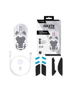 HYPERX Haste Wireless Mouse - White & Pink -NARA Computer Shop UVP97 SQ4 0000000088 NO COLOR SLd