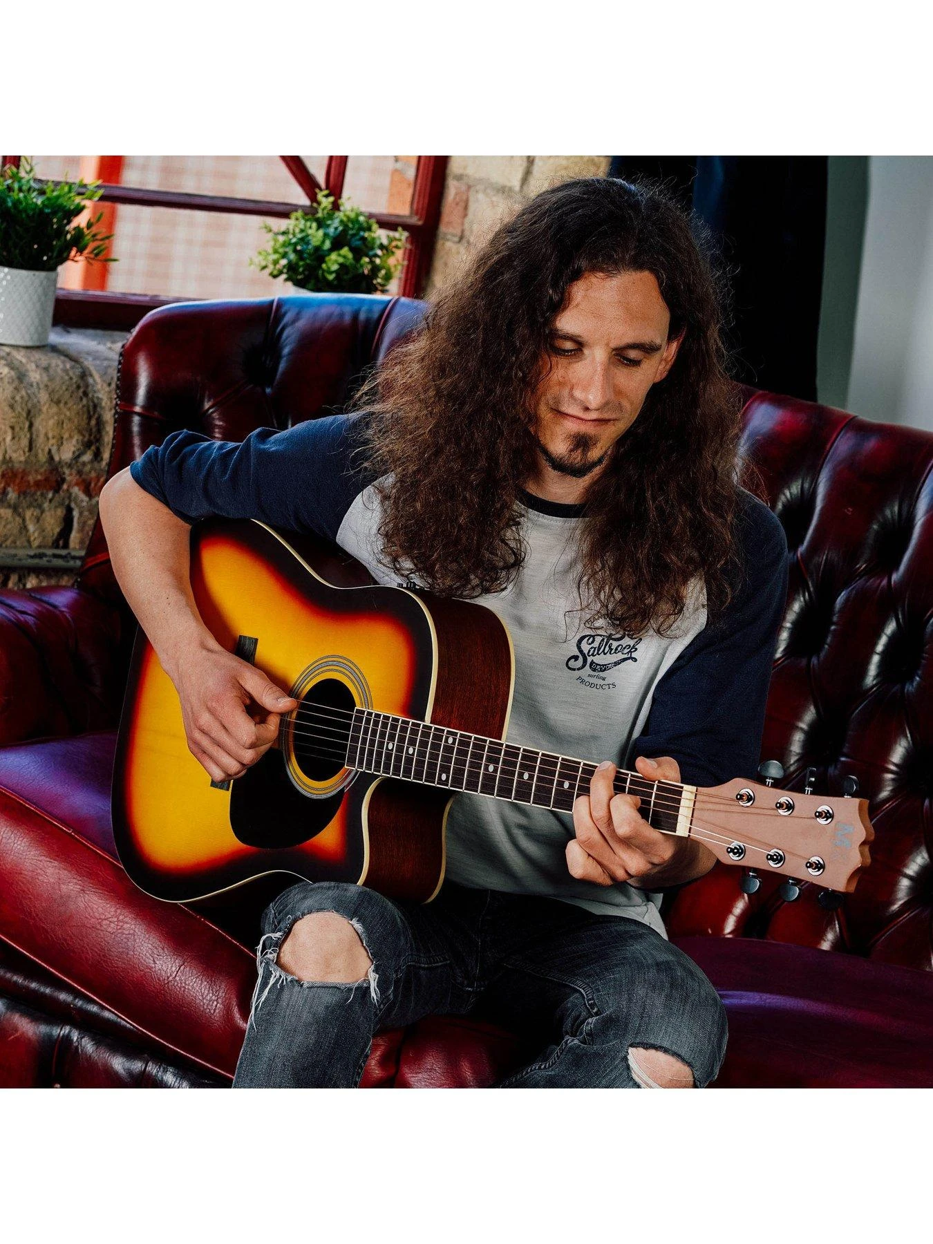 MX Cutaway Electro Acoustic Guitar Pack - Sunburst 7 MX Cutaway Electro Acoustic Guitar Pack - Sunburst - Image 5