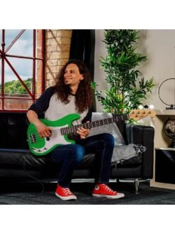 Full Size Bass Guitar Ultimate Kit With 15W Amp - 6 Months FREE Lessons - Green 12 Full Size Bass Guitar Ultimate Kit With 15W Amp - 6 Months FREE Lessons - Green -NARA Computer Shop UW8G9 SQ5 0000000088 NO COLOR SLd3