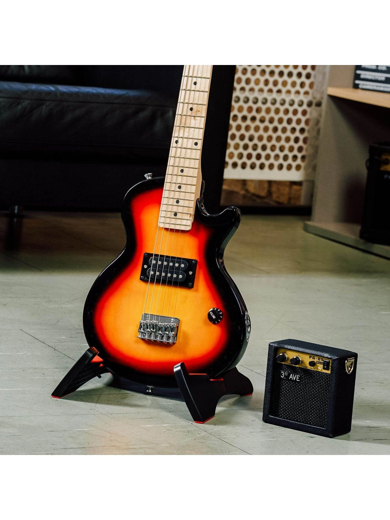 3rd Avenue✨ Junior Electric Rock Guitar Pack - Sunburst 7 3rd Avenue✨ Junior Electric Rock Guitar Pack - Sunburst - Image 5