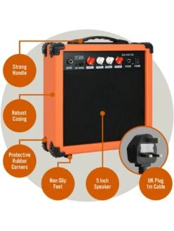 3rd Avenue 15W Electric Guitar Amplifier - Orange -NARA Computer Shop UW8GG SQ4 0000000088 NO COLOR SLd2