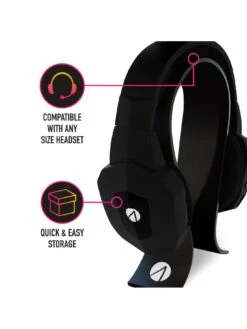 Stealth Gaming Headset Stand - Black -NARA Computer Shop UWP3V SQ5 0000000099 N A SLd1