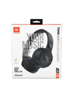 JBL Tune 660NC, On-ear Wireless Noise Cancelling Headphones, Bluetooth, On-earcup Controls, Black -NARA Computer Shop UX3ME SQ6 0000000004 BLACK SLd2