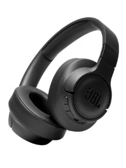 JBL Tune 710BT Wireless Over-Ear Headphones - Multi-Point Connection, Black