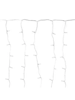 Twinkly 210L 5MM Matt+clear Flat RGBW Lens Light Curtain, 10 Drops Of 10 Lamps, 1 M Wide, 2,1 M Long, 10cm Lamp Spacing, Transparent Wire, BT+WiFi, Gen II, IP44 -NARA Computer Shop UXQ9L SQ3 0000000099 N A SLd1