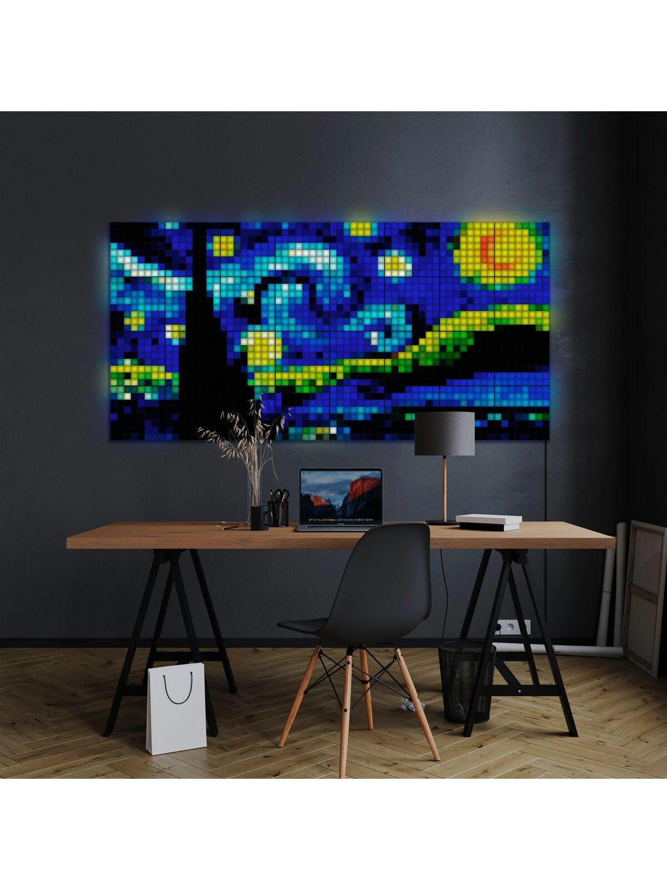 Twinkly Squares Combo Pack App-controlled LED Panels With 64 RGB (16 Million Colours) Pixels With 1 Master Tile + 5 Extensions 7 Twinkly Squares Combo Pack App-controlled LED Panels With 64 RGB (16 Million Colours) Pixels With 1 Master Tile + 5 Extensions - Image 5