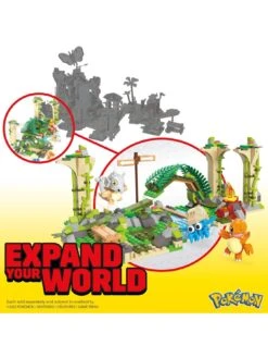 Mega Construx Pokémon Jungle Ruins Building Toy Set -NARA Computer Shop UYVFU SQ3 0000000088 NO COLOR SLd