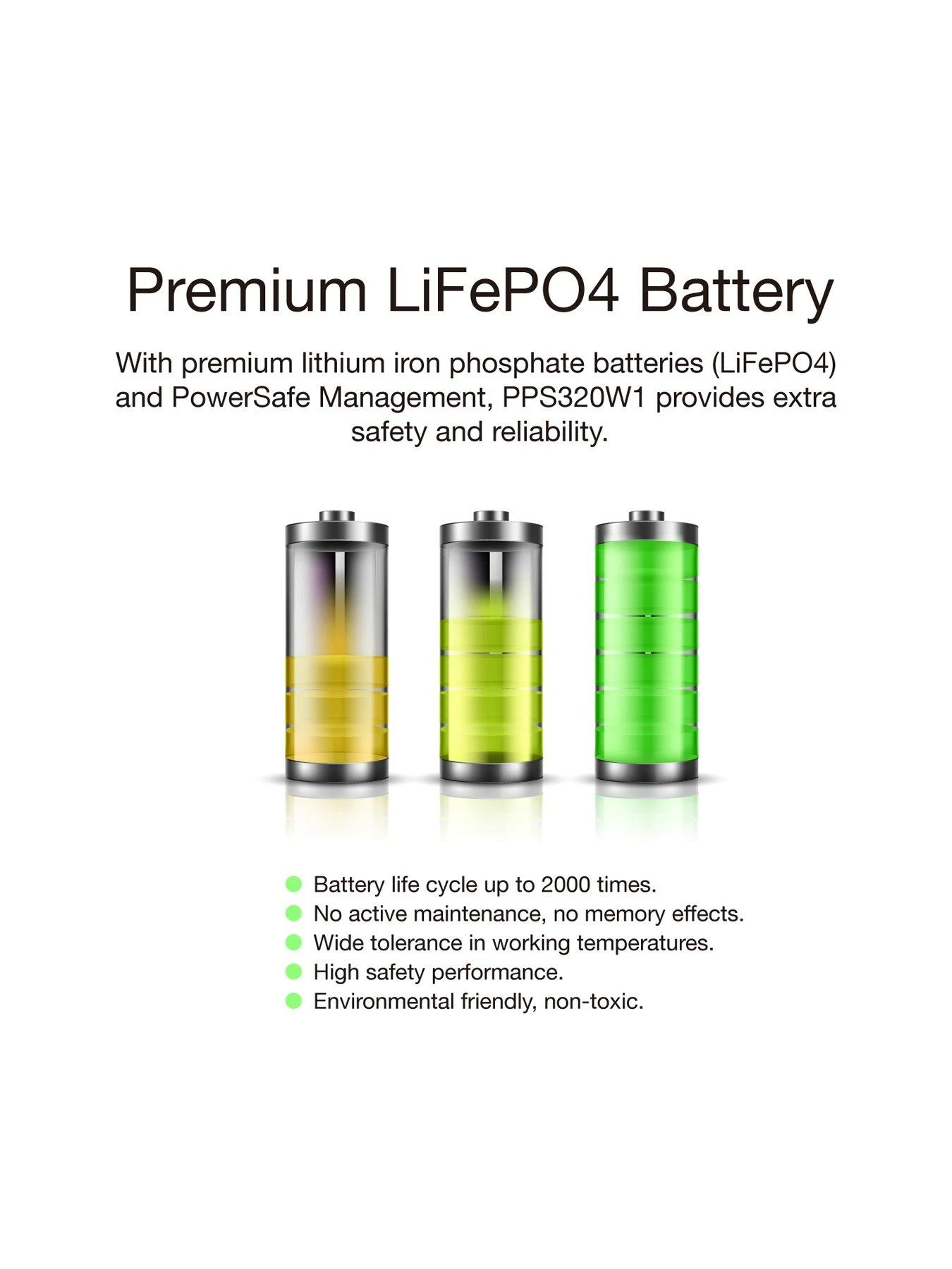 Energizer Power Station 307.2Wh(96,000mAh)AC/DC 300W Outlet, 1xUSB-C PD-65W, 2xUSB-A QC3.0 Power Bank Backup Outdoor Travel Camping Emergency Home 7 Energizer Power Station 307.2Wh(96,000mAh)AC/DC 300W Outlet, 1xUSB-C PD-65W, 2xUSB-A QC3.0 Power Bank Backup Outdoor Travel Camping Emergency Home - Image 5