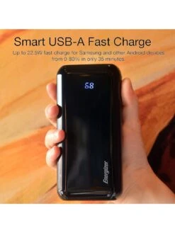 Energizer 10,000mAh Power Bank With USB-C Power Delivery (PD) And 22.5W Smart USB-A (QC/VOOC/SCP) -NARA Computer Shop UZK4B SQ7 0000000099 N A SLd3